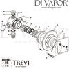 Trevi Blend Shower Mixer Built In Manual Shower Valve Spare Parts